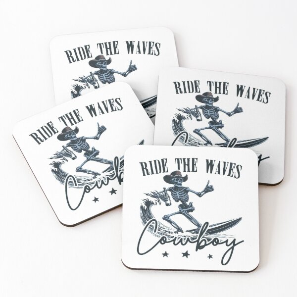 Item preview, RIDE THE WAVES COWBOY designed and sold by Pabhas.