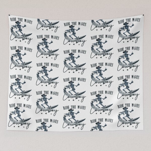 Item preview, RIDE THE WAVES COWBOY designed and sold by Pabhas.