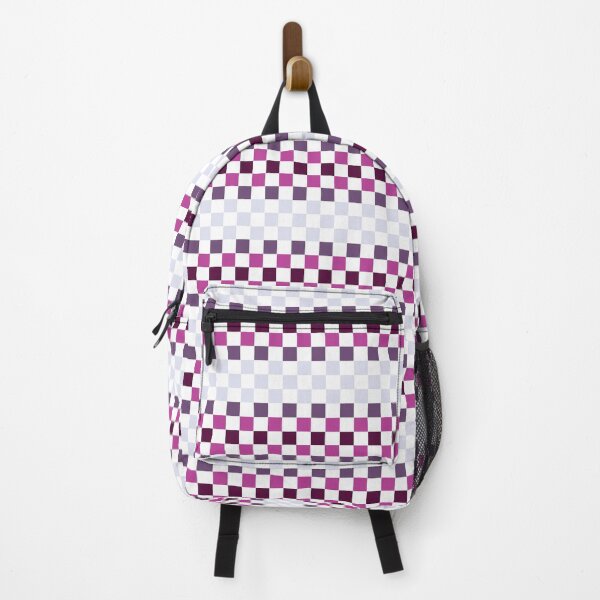 Item preview, Amethyst Bloom Checkerboard Pattern – Purple and Magenta Geometric Seamless Design designed and sold by ViviNyks.