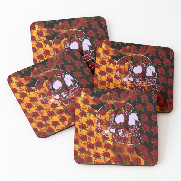 Item preview, flaming skull designed and sold by jdawgs-designs.