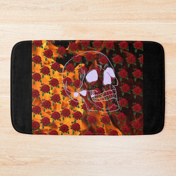 Item preview, flaming skull designed and sold by jdawgs-designs.