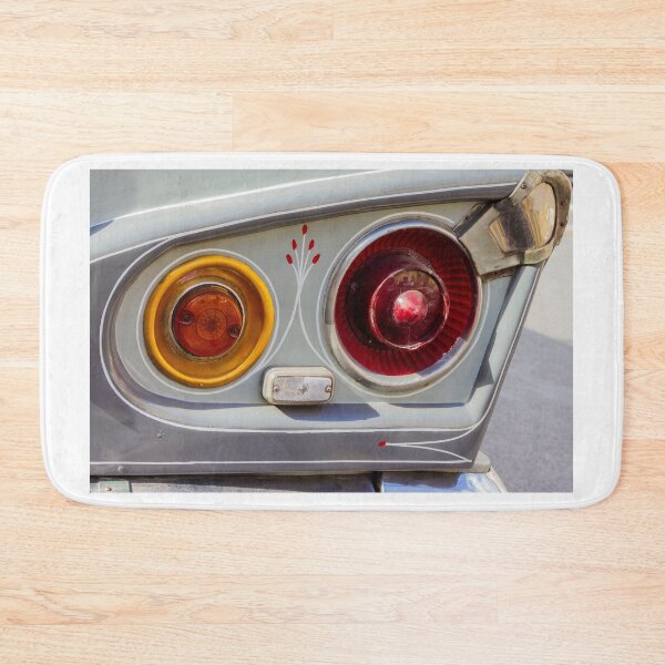 Item preview, Classic Car Tail Lights Closeup With Retro Pinstriping and Painted Detail on Vintage Body designed and sold by Nmallia.