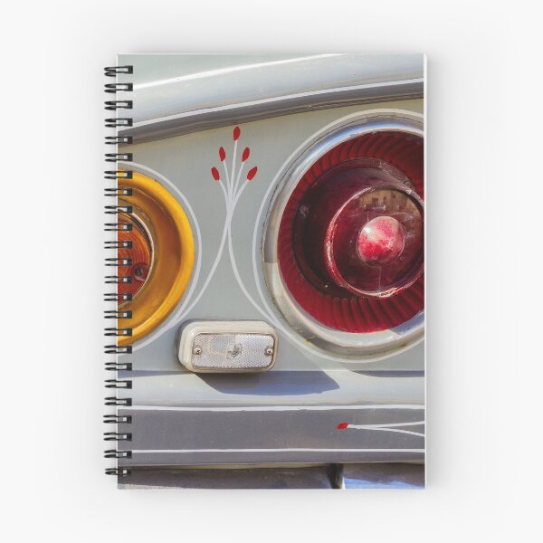 Item preview, Classic Car Tail Lights Closeup With Retro Pinstriping and Painted Detail on Vintage Body designed and sold by Nmallia.