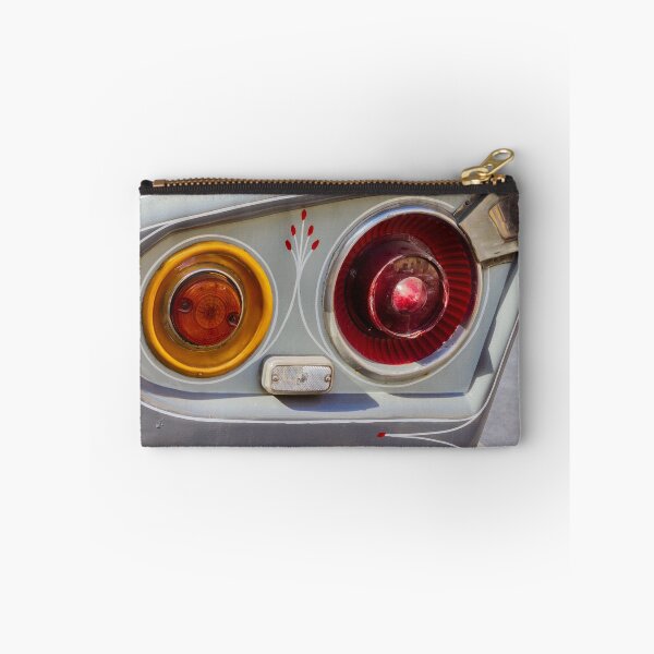 Item preview, Classic Car Tail Lights Closeup With Retro Pinstriping and Painted Detail on Vintage Body designed and sold by Nmallia.