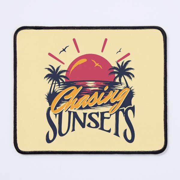 Item preview, Chasing Sunsets Classic Americana Retro Cruise Trip Vintage Graphic designed and sold by illeN-Art-World.