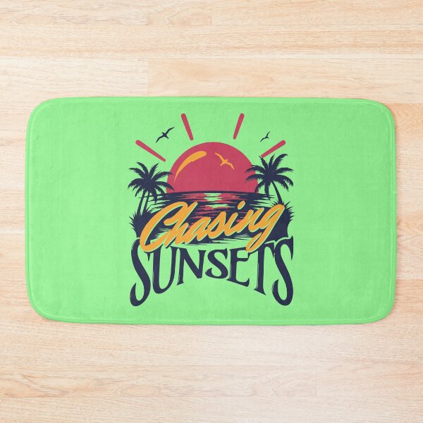 Item preview, Chasing Sunsets Classic Americana Retro Cruise Trip Vintage Graphic designed and sold by illeN-Art-World.
