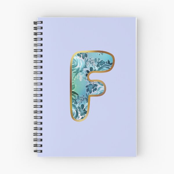 Item preview, F alphabet letter Floral Lettering  designed and sold by elenabdesigns.