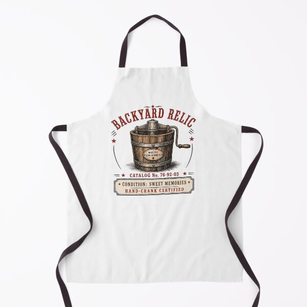 Item preview, Backyard Relic | Vintage Hand Crank Ice Cream Maker | Sweet Memories | Summer Americana designed and sold by Mikoff04-arts.