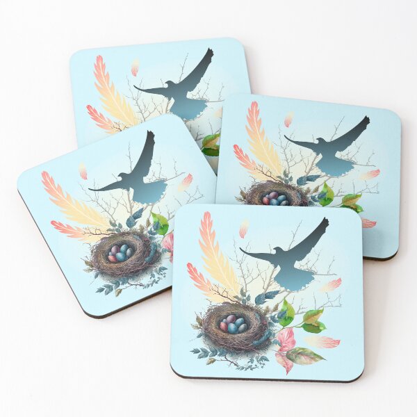 Item preview, Nature Bird Collage designed and sold by Sachie's Studio.