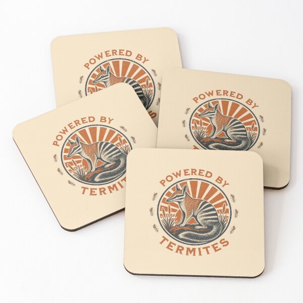 Item preview, Numbat Powered By Termites Vintage Wildlife designed and sold by AntiqueImages.