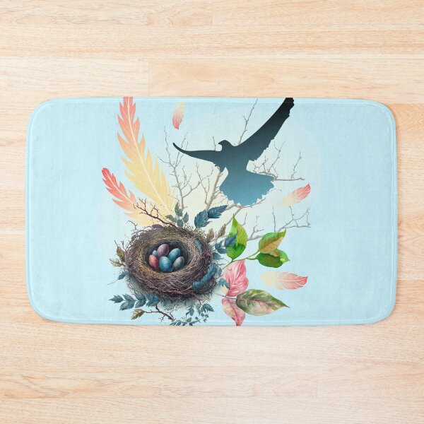 Item preview, Nature Bird Collage designed and sold by Sachie's Studio.
