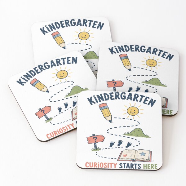 Item preview, Kindergarten Teacher Shirt – Curiosity Starts Here Trail Map designed and sold by POD DYNASTY | Original Print On Demand T-Shirt Graphics.