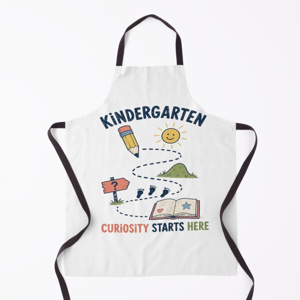 Item preview, Kindergarten Teacher Shirt – Curiosity Starts Here Trail Map designed and sold by POD DYNASTY | Original Print On Demand T-Shirt Graphics.