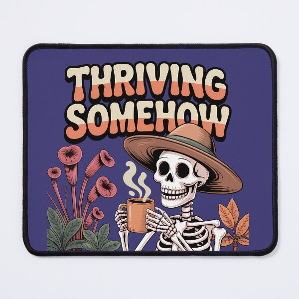 Item preview, Thanksgiving Skeleton Coffee Shirt Cozy Fall Autumn Aesthetic Tee designed and sold by Raw Tigers.