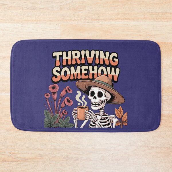 Item preview, Thanksgiving Skeleton Coffee Shirt Cozy Fall Autumn Aesthetic Tee designed and sold by Raw Tigers.