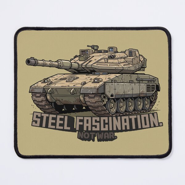 Item preview, Merkava Tank – Steel Fascination. Not War. designed and sold by IDGY_de.