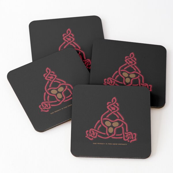 Item preview, Celtic Trinity Arrow – Modern Sacred Knotwork Symbol Black Edition  designed and sold by Macramellennias.