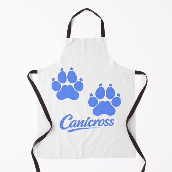Item preview, Canicross – Blue Double Dog Paw Prints designed and sold by OTSC.