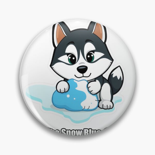 Item preview, Husky - Painted The Snow Blue Somehow - Funny Husky Gift designed and sold by pawdrops.