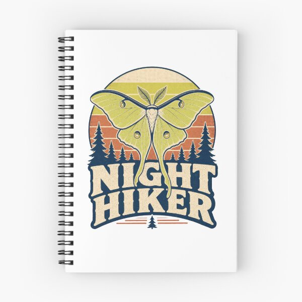 Item preview, Night Hiker Luna Moth Vintage Forest Explorer designed and sold by AntiqueImages.