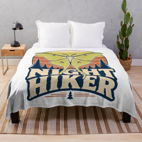 Item preview, Night Hiker Luna Moth Vintage Forest Explorer designed and sold by AntiqueImages.
