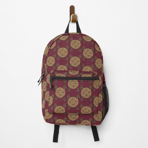 Item preview,  Golden Celtic Knot – Ornate Gemstone Sacred Pattern Rubi Red designed and sold by Macramellennias.