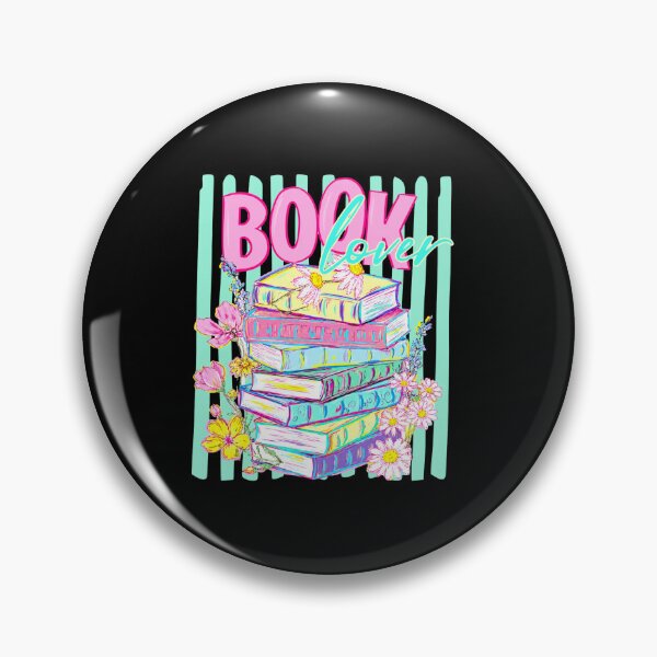 Item preview, Floral Wildflower Book Stack Cute Book Lover Aesthetic designed and sold by DesignDenDo ⭐⭐⭐⭐⭐.