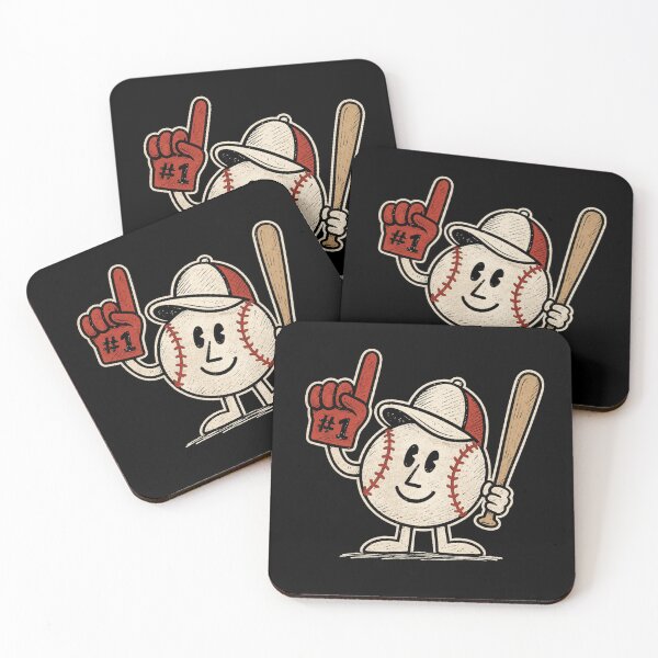 Item preview, Baseball Doodle Graphic - Cute Sports Fan Cartoon Retro Game Day designed and sold by Moizento.