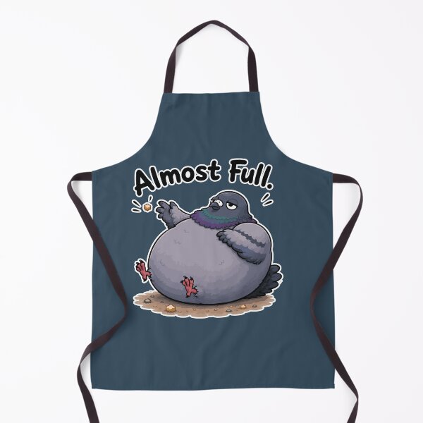 Item preview, Almost Full Funny Chubby Pigeon Cartoon Bird Sticker designed and sold by SimplePoDesign.