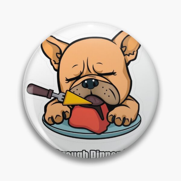 Item preview, French Bulldog - Snored Through Dinner Priorities - Funny Frenchie Gift designed and sold by pawdrops.