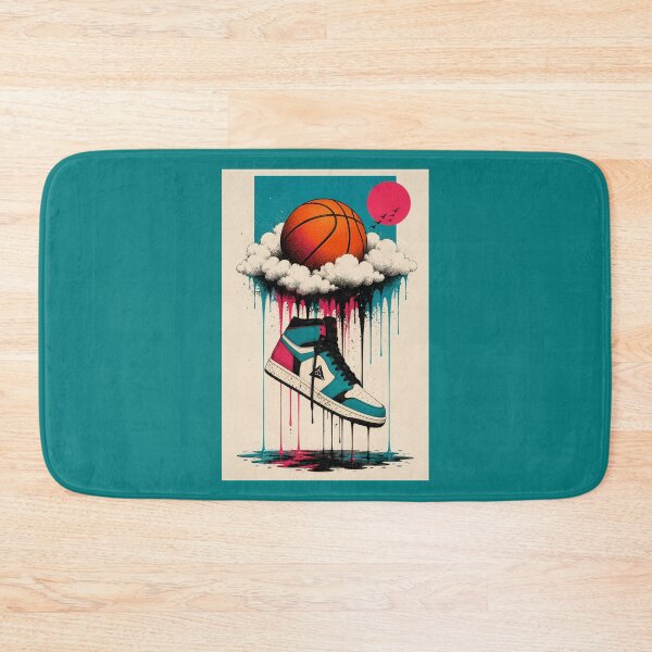Item preview, Basketball - melting art designed and sold by AcornAndPebble.