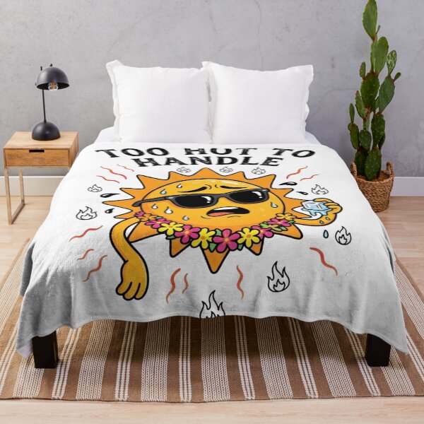 Item preview, Too Hot To Handle Funny Summer Sun Cartoon Cute Sunshine Vacation designed and sold by yanderedev.