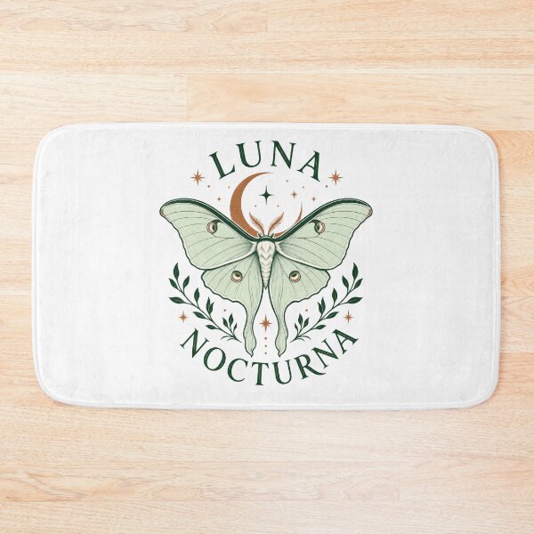 Item preview, Luna Nocturna Moth Celestial Moon Night Insect designed and sold by AntiqueImages.