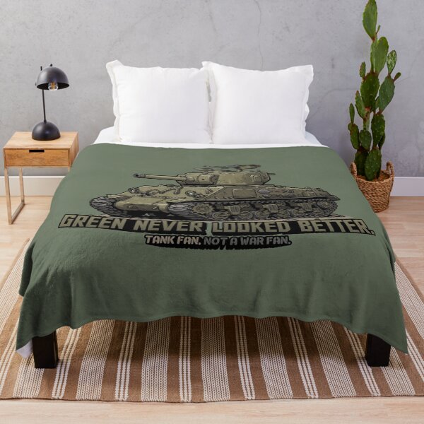 Item preview, Sherman Tank – Green Never Looked Better designed and sold by IDGY_de.