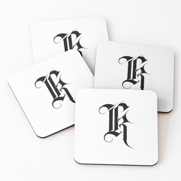 Item preview, Gothic K | Dark Alternative Letter (Black Version) designed and sold by byKira-Dark.