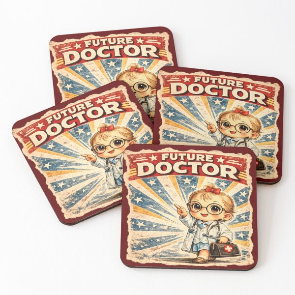 Item preview, Future Doctor Baby Vintage Medical designed and sold by NucciCollective.
