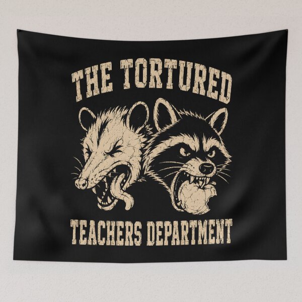 Item preview, The Tortured Teachers Department Animal Chaos designed and sold by Victor Shadehorn.
