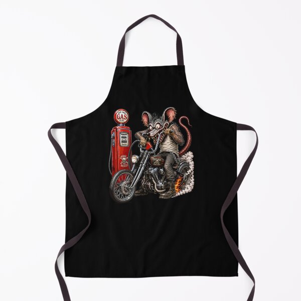 Item preview, Monster Rat Biker Gas Station Chopper Art designed and sold by hobrath.
