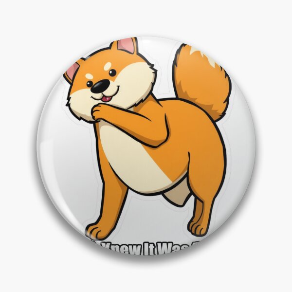 Artikelvorschau, Shiba Inu – Pose wusste, es war perfekt – Lustiges Shiba-Geschenk entworfen und verkauft von pawdrops.