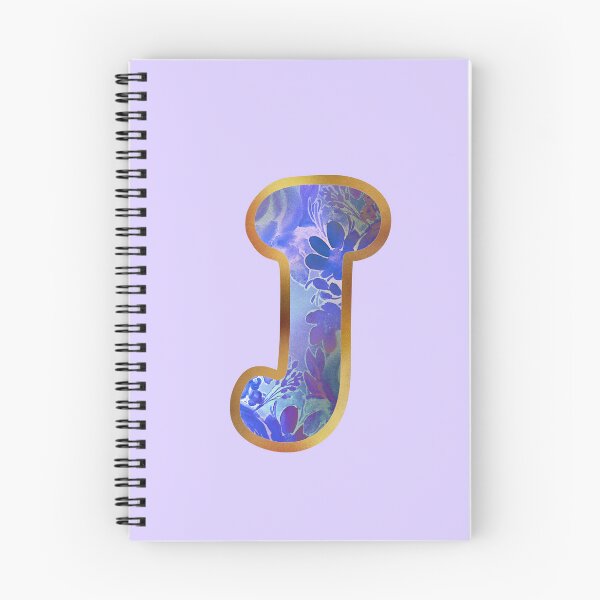 Item preview, J alphabet letter Floral Lettering  designed and sold by elenabdesigns.