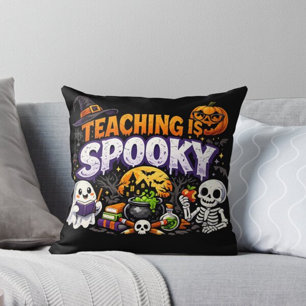 Item preview, Teaching is Spooky Halloween Teacher  designed and sold by ttuniques.