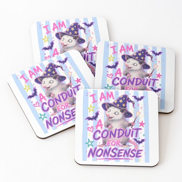 Item preview, Wizard Possum Conduit for Nonsense designed and sold by Jackal's Box of Chaos.