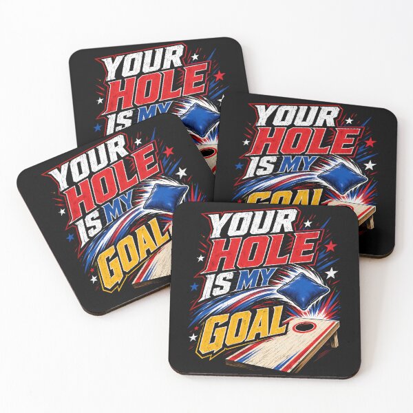 Item preview, Your Hole Is My Goal Cornhole Humor designed and sold by Victor Shadehorn.