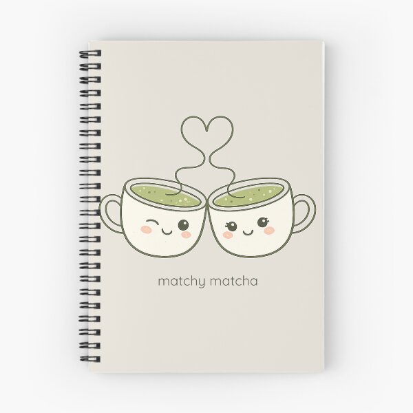 Item preview, Matchy Matcha | Cute Kawaii Matcha Cups Line Art | Cozy Minimalist Matcha Lover Gift designed and sold by RokaWorld.