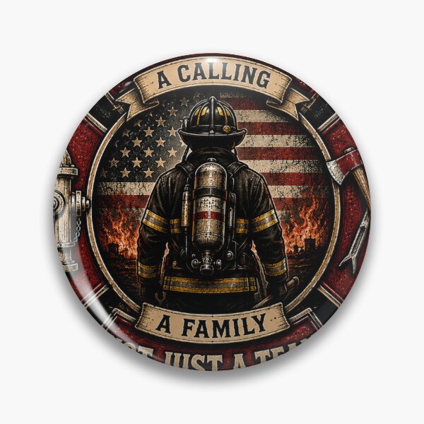 Item preview, Firefighter emblem  designed and sold by The Fire Locker.