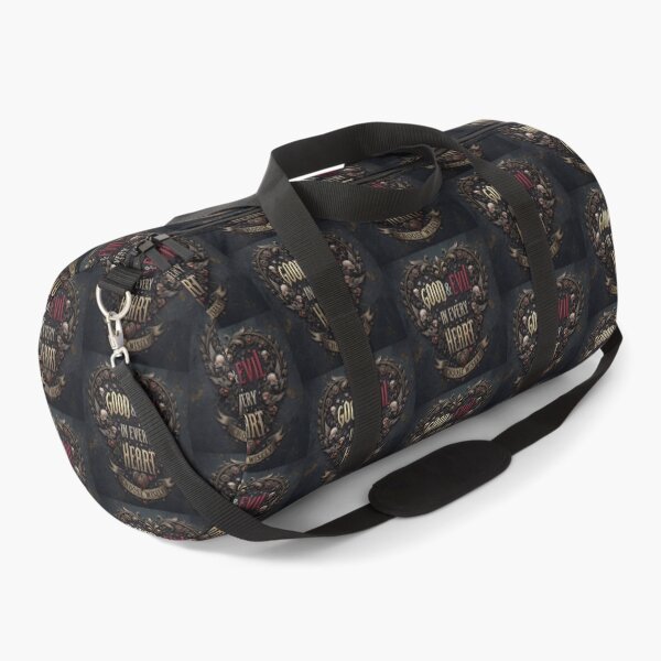 Item preview, Good Evil Heart Skulls Gears designed and sold by Voodoo Store Paranormal Collections.