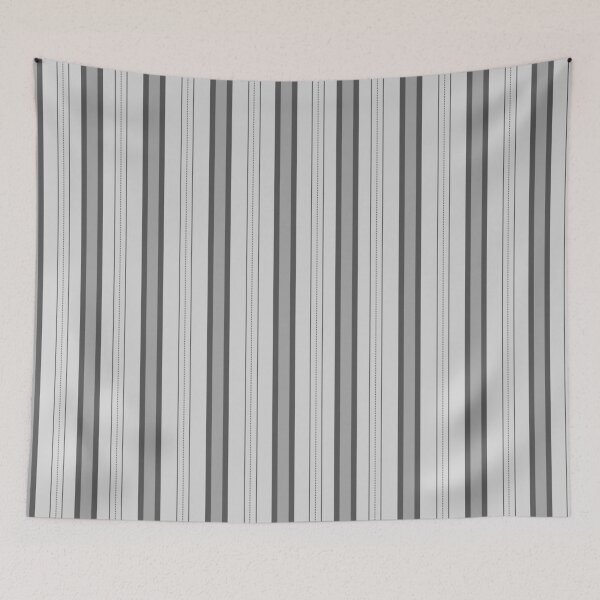 Item preview, Light Gray & Gray Thick and Thin Stripes designed and sold by KSimpson838.