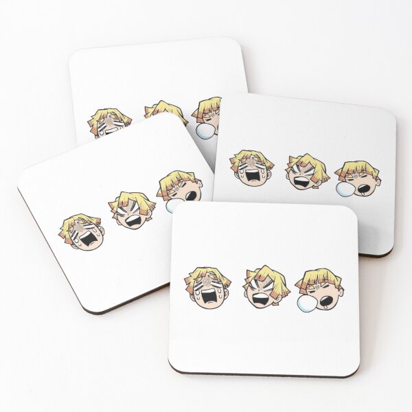 Item preview, Zenitsu from Demon Slayer - Crying Nervous Sleeping designed and sold by TheStickLab.