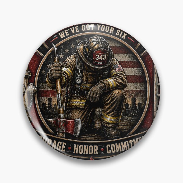 Item preview, Firefighter emblem  designed and sold by The Fire Locker.