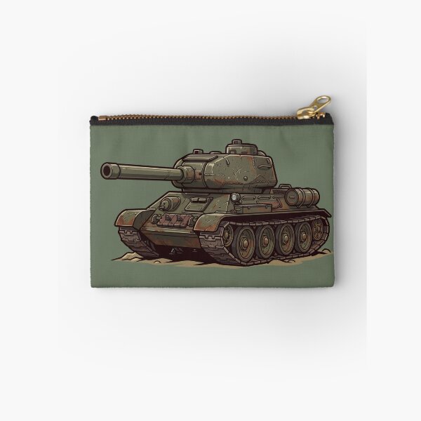 Item preview, T-34 Tank – Cartoon Illustration designed and sold by IDGY_de.